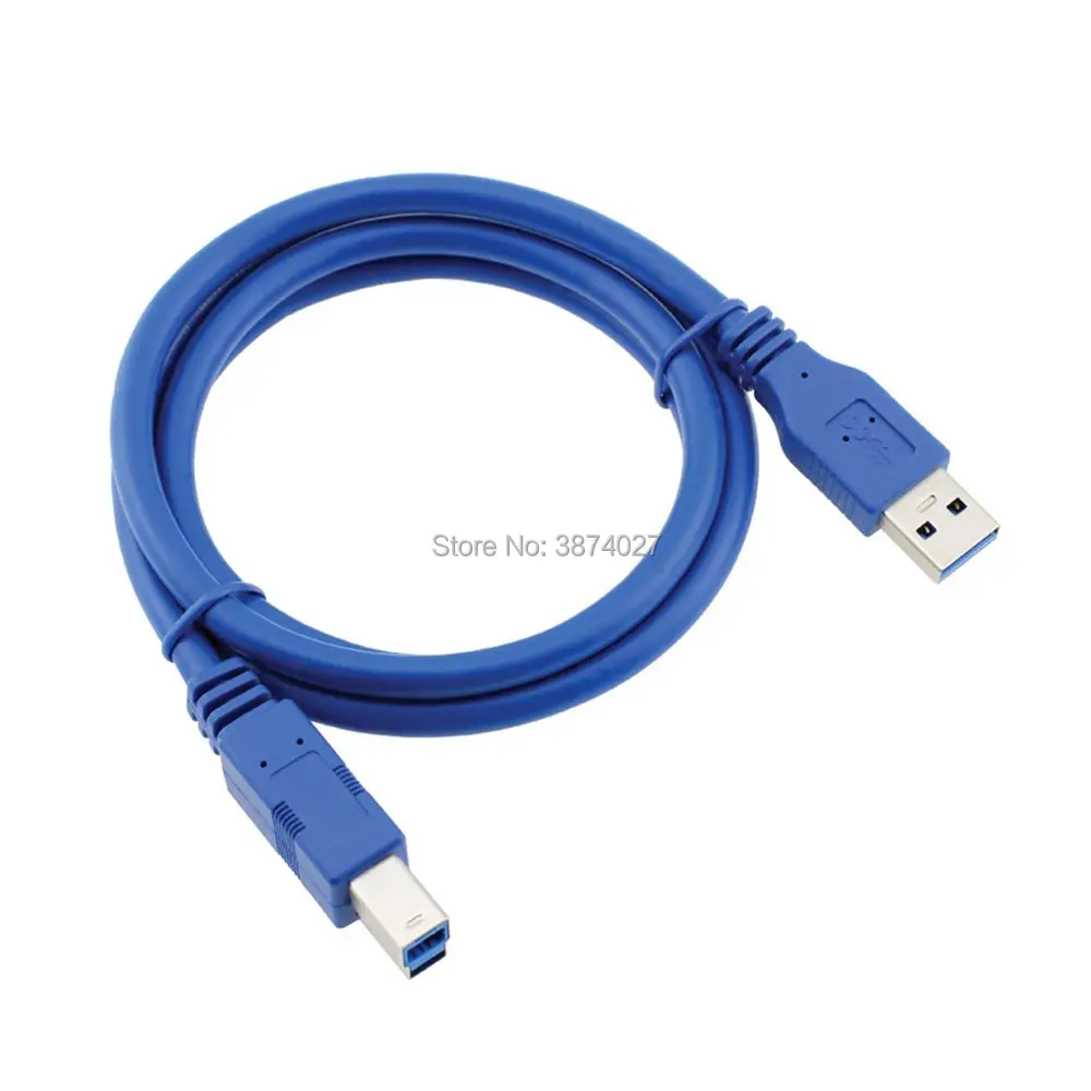 USB 3 0 A Male AM to B Type BM USB3.0 кабель для принтера сканер HDD M 6 1M 1 5 8 3M 5M Бесплатная
