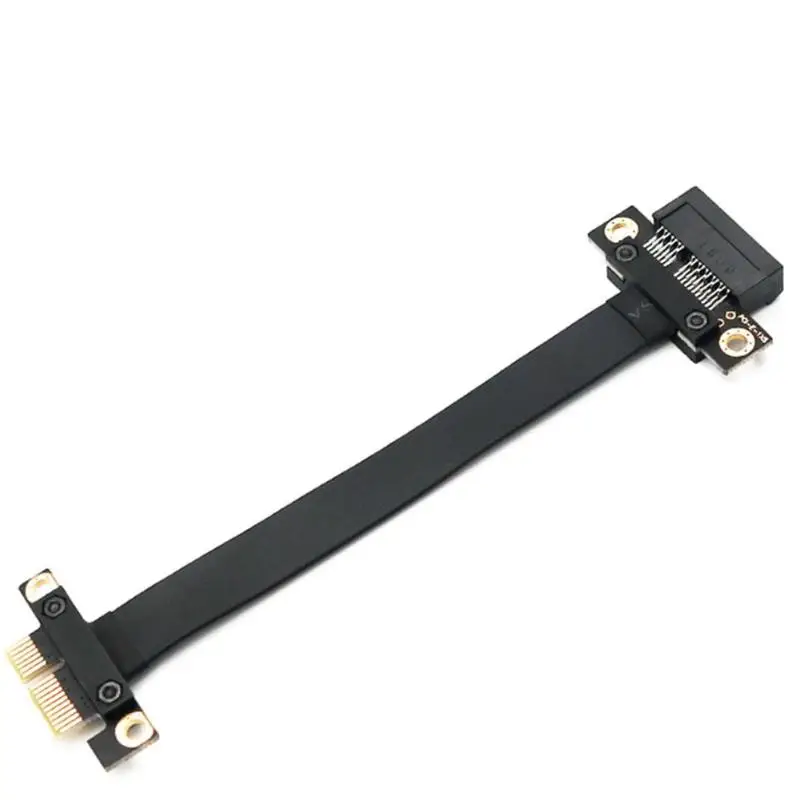 

180 Degree PCI Express 36 Pin support PCI E 1X 4X 8X 16X Miner mining Graphics video Card Extension Cable cord wire line
