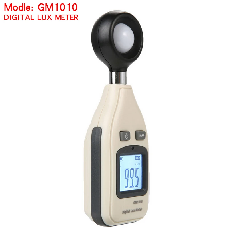 

GM1010 Split Light Luxr Meters 0- 200000 Lux Digital Illuminometer Luminometer Photometer Lux/FC LM Tester
