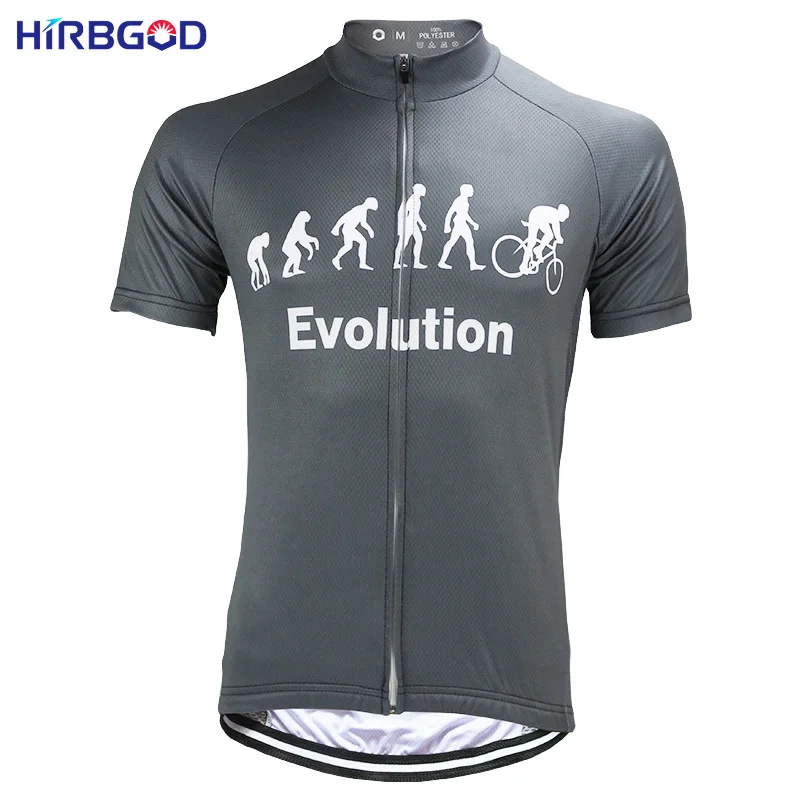 

HIRBGOD 2016 new design cycling jersey grey ride evolution bicycle clothes summer style short sleeve cycle sportswear,NM128