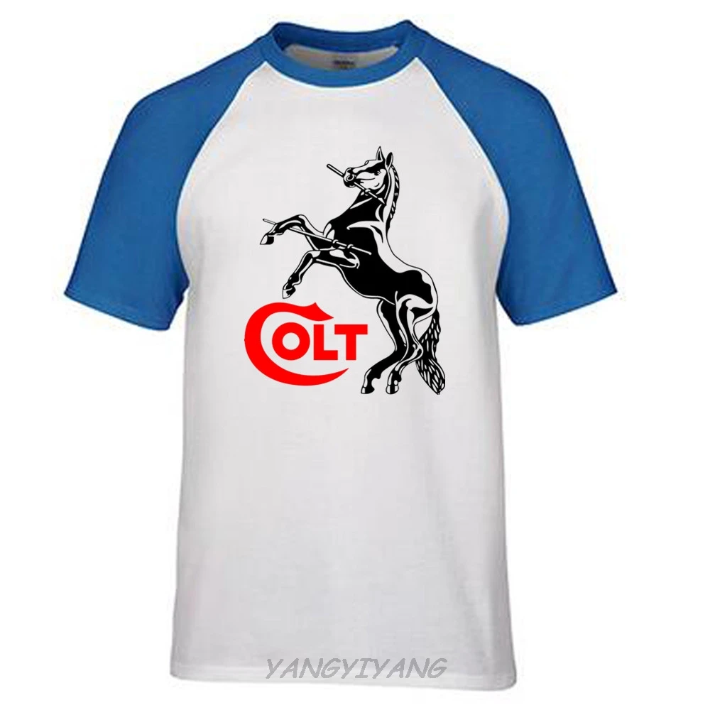 COLT Logo Rifles s Revolvers Gun Men's Tee Shirt TShirt summer brand