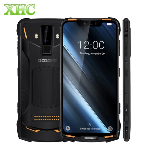 DOOGEE S90 Mobile Phone 6 18   Helio P60 Octa Core Smartphone 6GB 128GB Android 8 1 16MP 8MP Fingerprint Dual SIM Mobile Phone