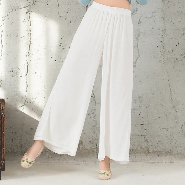 Buy Long Trousers Women Folk Women's Wear Retro Loose