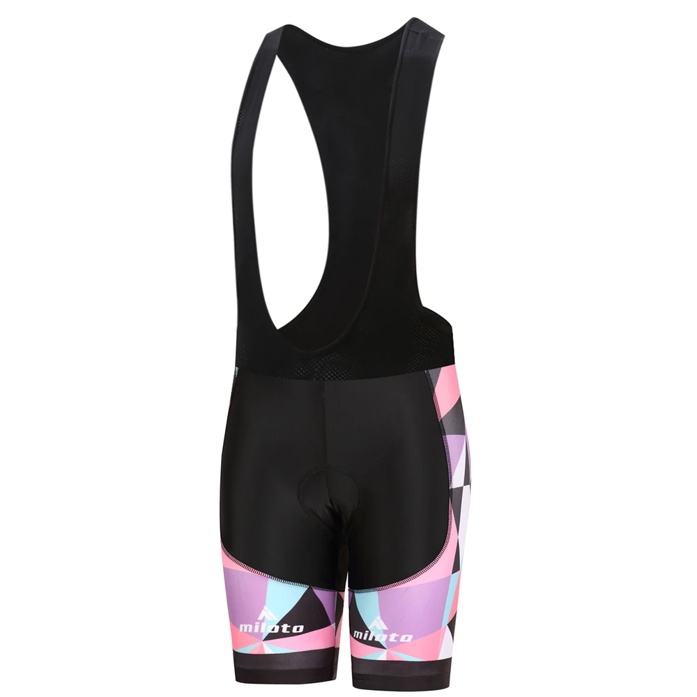 Women's Black Cycling Bib Shorts Spexcel Road Bike Bicycle Bib Shorts