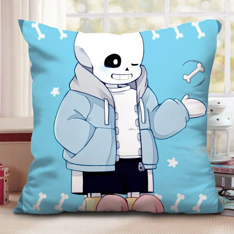 Игра Undertale Косплей Prop Sans Подушка модная квадратная подушка автомобильный диван поясная подушка Двусторонняя граф Подушка Рождественский подарок - Цвет: 5