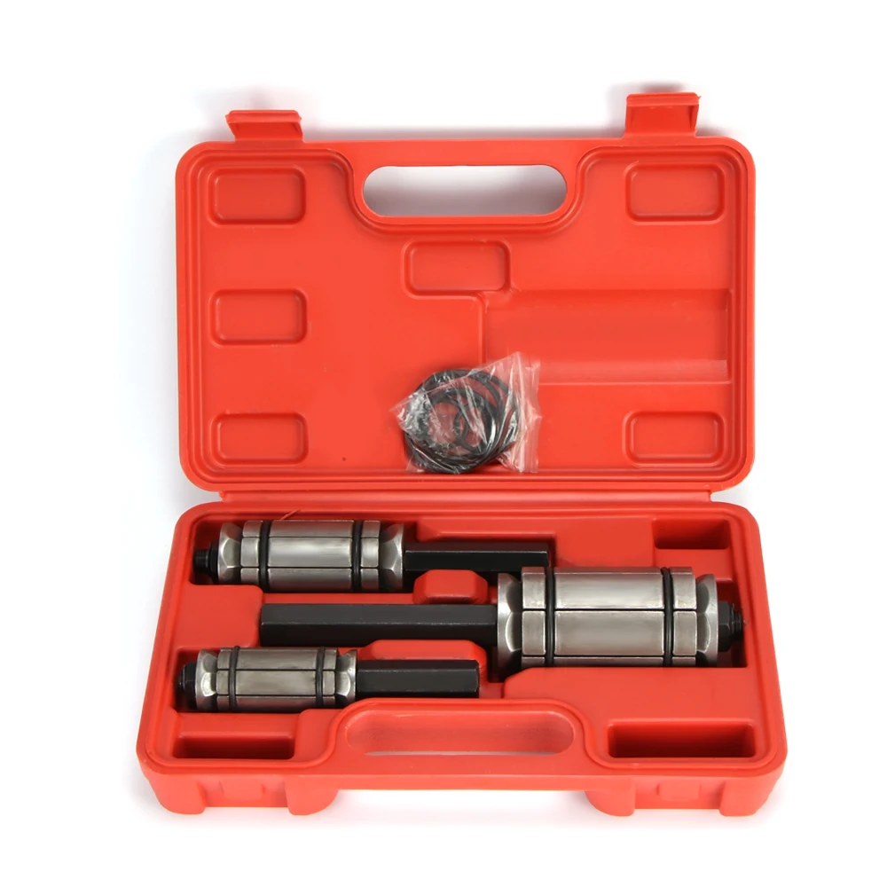 3pcs Universal Car Exhaust Tail Pipe Tube Expander Tool with Case Easy