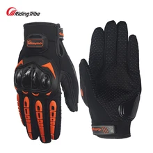 Riding tribe motorcycle gloves motorbike motocross racing gloves moto guantes de motocicleta racing luvas de motociclista