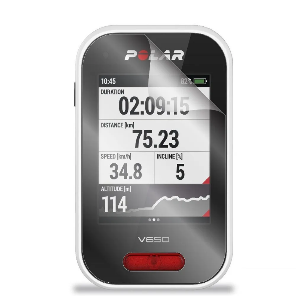 3X прозрачная защитная пленка против царапин для велосипеда GPS Polar V650 велосипедные