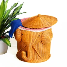 Корзина для хранения грязной одежды корзина для грязной одежды игрушечная перчатка коробка из ротанга большая тканевая деревенская корзина полка для одежды ведро