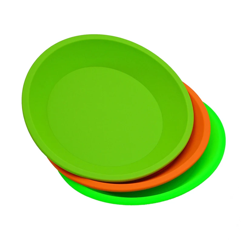 

1pc FDA Round Slick oil concentrate Silicone deep dish tray container extract bho Non-stick wax hash butane oil dish pad