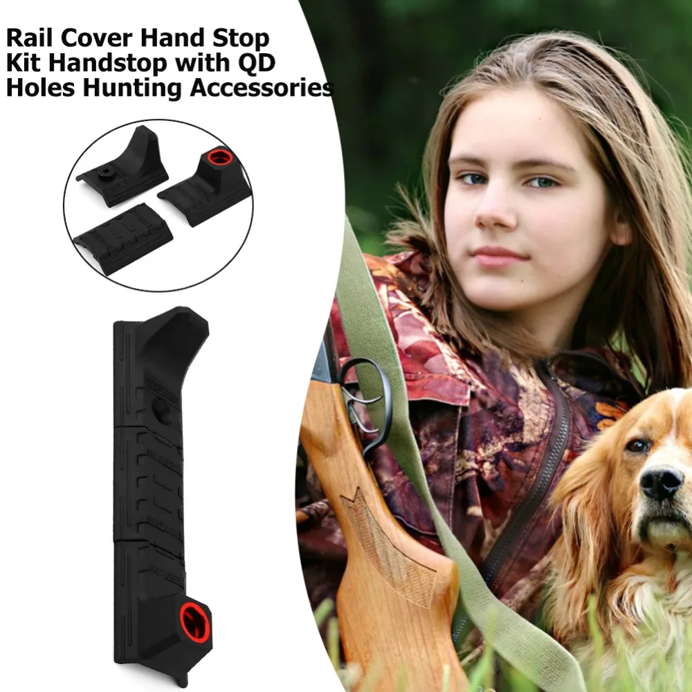 

M-LOK Handle Grip Handguard Hand Stop Handstop Kit for Airsoft MLOK Rail Cover Picatinny Rail Hunting Accessories