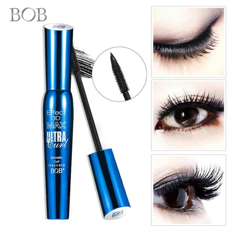 Бренд Bob Make-up тушь для ресниц 3D стереоскопическая стойкая тонкая густая Подкручивающая Водостойкая тушь для ресниц