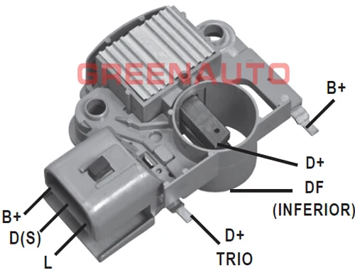 

14V New Alternator Voltage Regulator A866X13970 A866X13971 VR-H2009-10H For Alternator OEM A3T01596 A3T01598 E83F1300AA