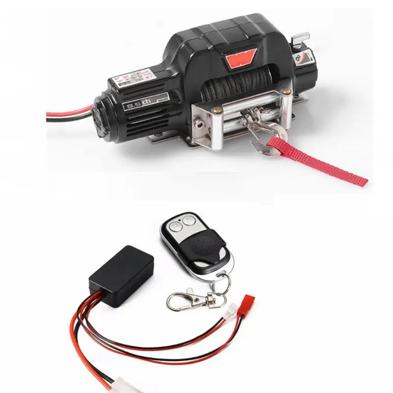 

Winch Wireless Remote Control Receiver For 1/10 SCX10 Traxxas Hsp RC Crawler Car