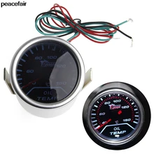 Peacefair 1 компл. 52 мм 52 мм Автомобильный Универсальный дымовой объектив светодиодный указатель температуры масла Датчик температуры автомобиля запчасти для грузовиков измерительные приборы