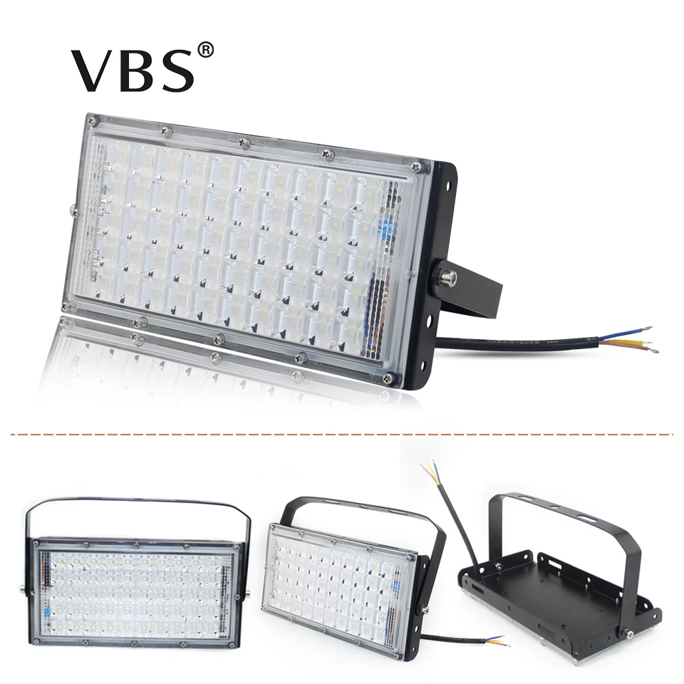 

Floodlights Led Spotlight Outdoor 50W IP65 Waterproof Projecteur Led Exterieur Led 50W 220V SMD 5730 Led Floodlight