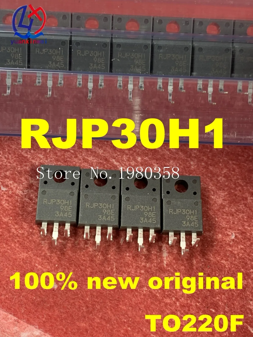 

Free Shipping 50PCS 100% new original RJP30H1 TO220F