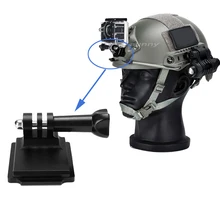 Спортивный страйкбол снаряжение шлем аксессуар Тактический Быстрый Шлем фиксированный VAS кожух База крепление кронштейн адаптер для спортивной экшн-камеры