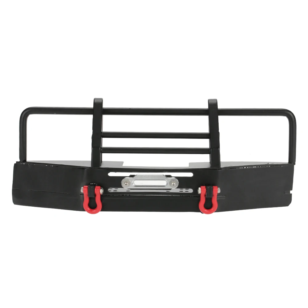 Metal Front Bumper with Trailer Buckle for 110 RC4WD D90 Axial SCX10 RC Rock Crawler (8)