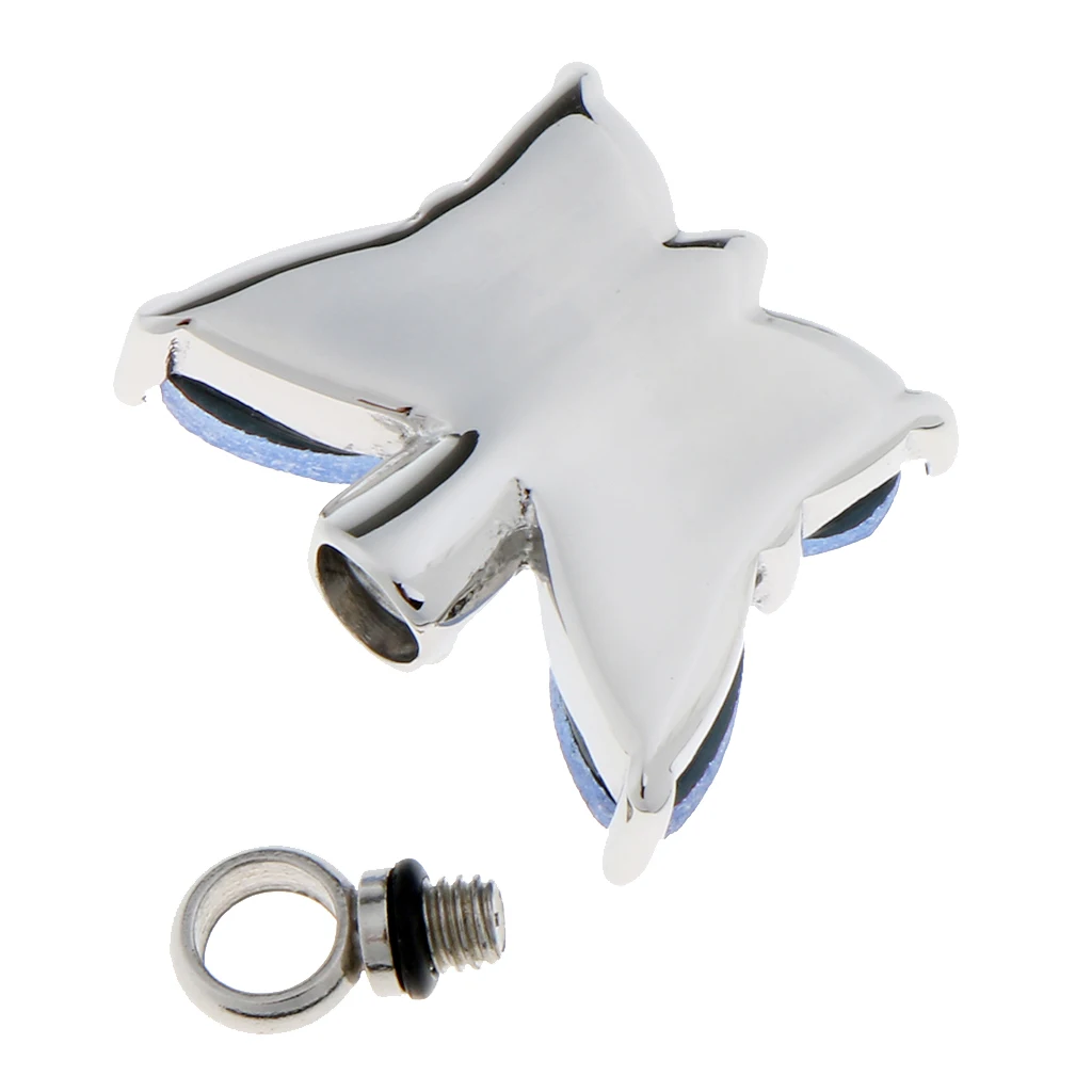 Cremation Urn Pendant for Ashes Crystal Butterfly Pendant Cremation Jewelry