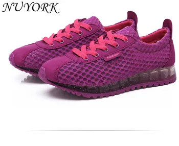

New listing hot sale summer Breathable mesh Colorful movement of women Running shoes 307