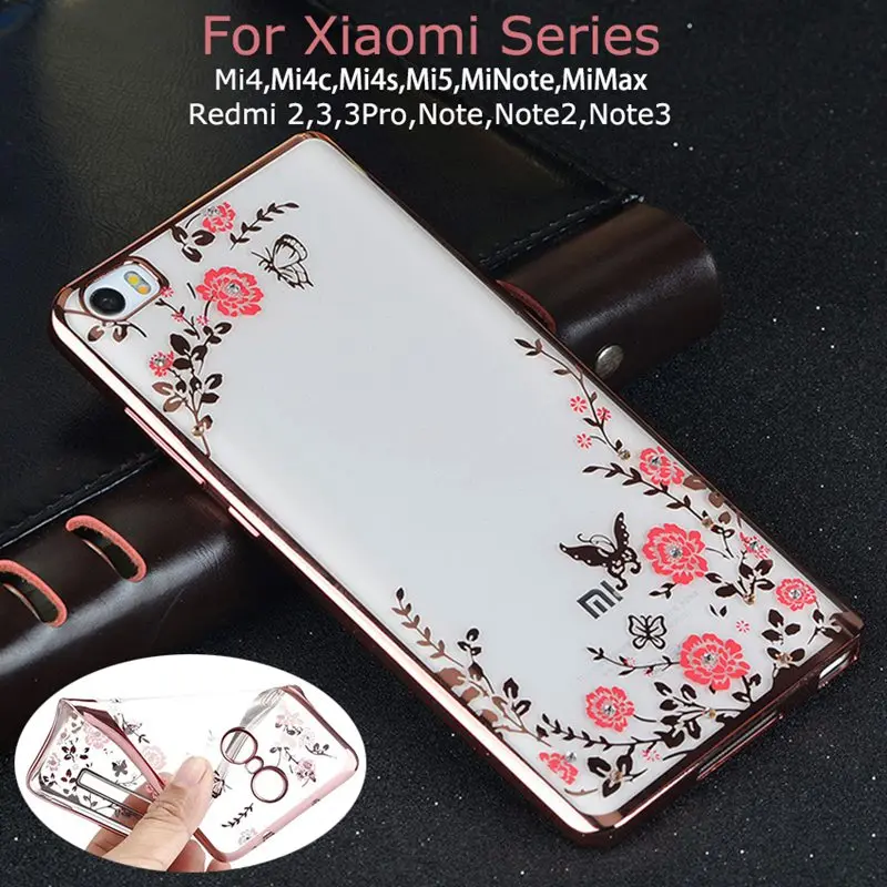 luxury flowers soft tpu for xiaomi mi 5s plus 5 4 4s 4c 4i mi5s mi5 mi4 mi4i mi4c luxury flowers soft tpu for xiaomi mi 5s plus 5 4 4s 4c 4i mi5s mi5 mi4 mi4i mi4c