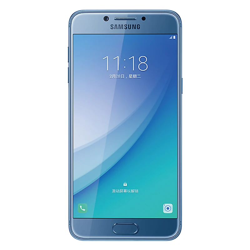 Мобильный телефон samsung Galaxy C5 Pro C5010, 4 Гб ОЗУ, 64 Гб ПЗУ, отпечаток пальца, две sim-карты, 5,2 дюймов, FHD, gps, NFC, 16,0 Мп, камера, 4G, LTE, смартфон