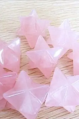 100% натуральный кристалл кулон Merkaba белый обсидиан Фиолетовый Кристалл