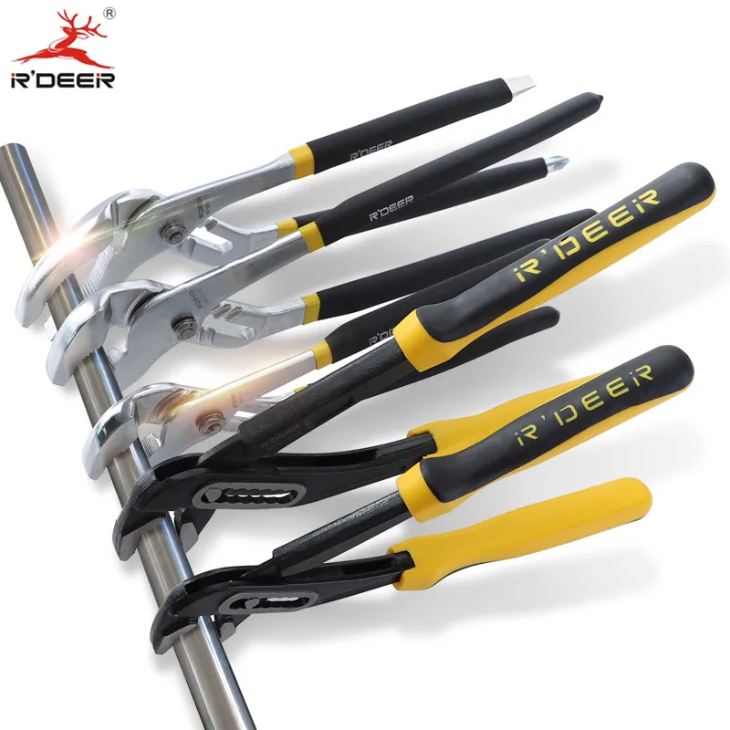 

10" 12" Water Pump Pliers Quick-Release Straight Jaw Groove Joint Pliers Carbon Steel Plumbing Pliers Plumber Hand Tools 1pc