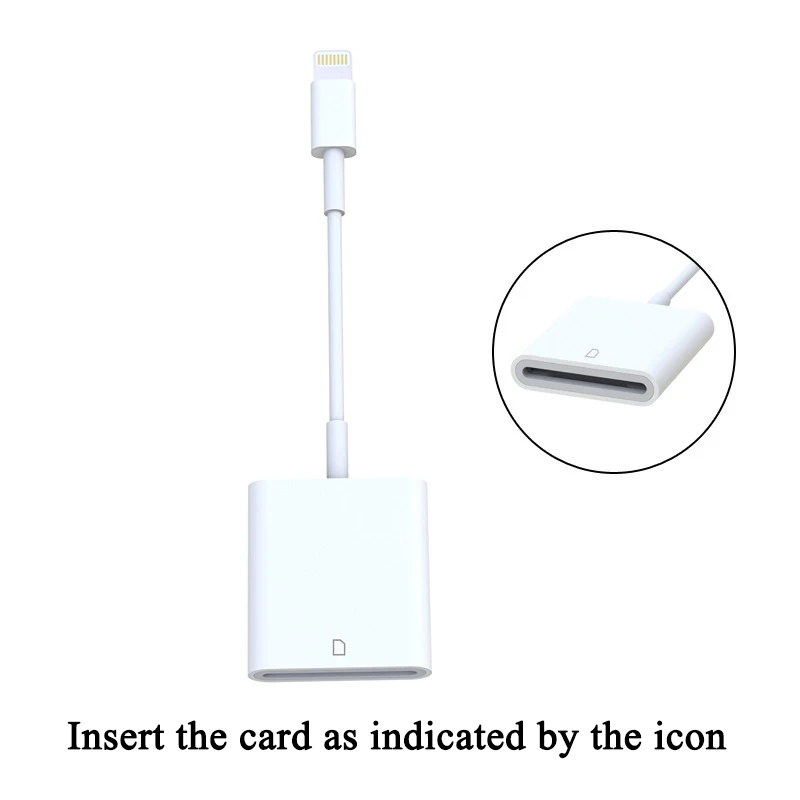 Лидер продаж SD/TF Card Reader цифровой Камера комплект адаптер Совместимость OTG кабель