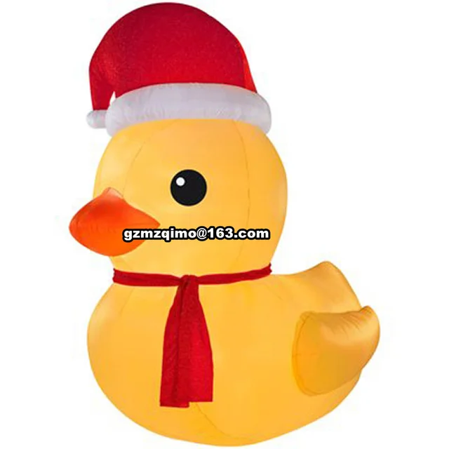18m inflatable christmas duck inflatable santa claus cute xmas decoration 59ft outdoor inflatable statues - Christmas Duck 18m inflatable christmas duck inflatable santa claus cute xmas decoration 59ft outdoor inflatable statues - Christmas Duck