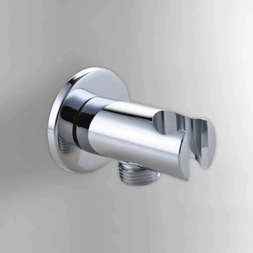 Смеситель для ручного душа держатель соединителя крюк опорный кронштейн из полированной меди или хрома в стене Туалет гигиенический душ ванная комната AZPJ010