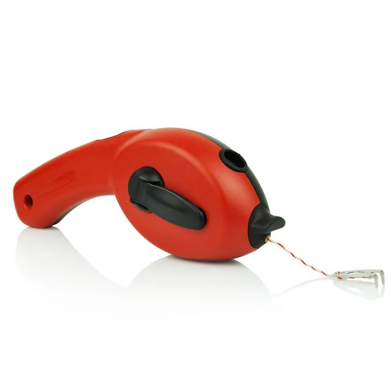KAPRO Professional High Quality Ergonomic Chalk Line 30M Rubber Nose All-in-one Hook end Smooth Rewind | Инструменты