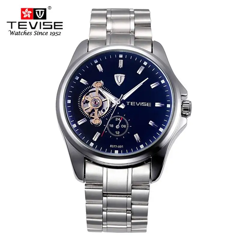 Mens Business Watches Top Brand Luxury Waterproof Tourbillon Watch Man Sapphire Mirror Sport Mechanical Wrist Watch