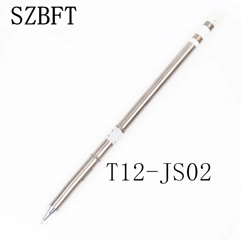 

T12-JS02 Series Soldering Iron Tips for HAKKO T12 Handle LED vibration switch Temperature Controller FX951 FX-952