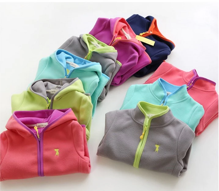 casaco infantil fleece