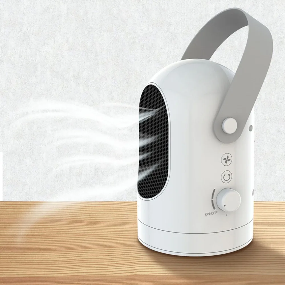 

Personal Heater Mini Space Heater with Auto Oscillation Smart Touch Control Fan Heater for Office Home Desk