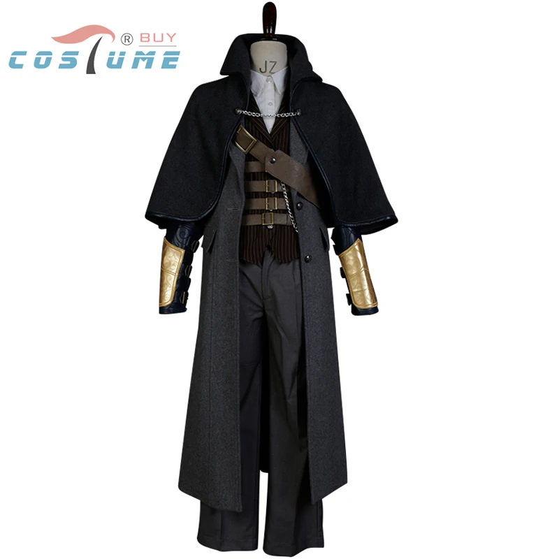 Bloodborne Косплей Костюм Охотник косплей костюм полный набор Карнавал Хэллоуин костюм для взрослых мужчин