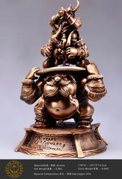 

OGRM Crafts BZ 25 Years Onward and Upward Limted Edition The Lost Vikings Classic Theme Bronze Sculpture Resin Model Statue