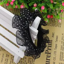  10pcs/lot Lace Hair Holders Elastics 2016 New 12 Colours Fashion Candy Colours Child Girls' Rubberbands Tie Gum Hair Accessories 