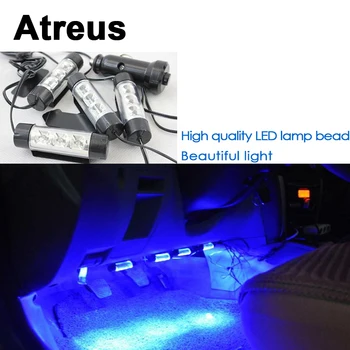 

Atreus 2018 Car Atmosphere Lamp Interior LED Light Decorative For BMW e46 e39 e36 Audi a4 b6 a3 a6 c5 Renault duster Lada granta