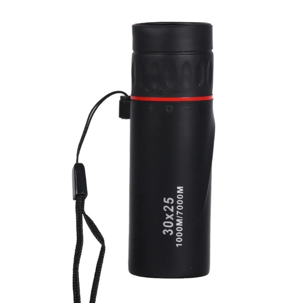 

Waterproof Mini Portable 30x25 HD Optical Monocular Low Night Vision Focus Telescope 10X Scope for Travel Hunting
