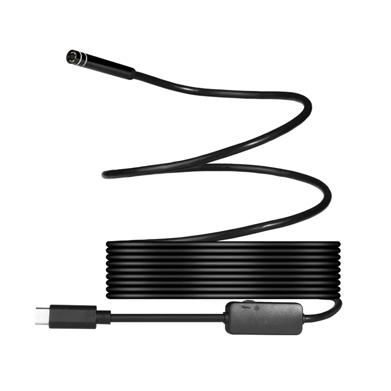 

2019 Good Quality Flexible 5.5mm USB Type C Endoscope Inspection Camera PC for Android