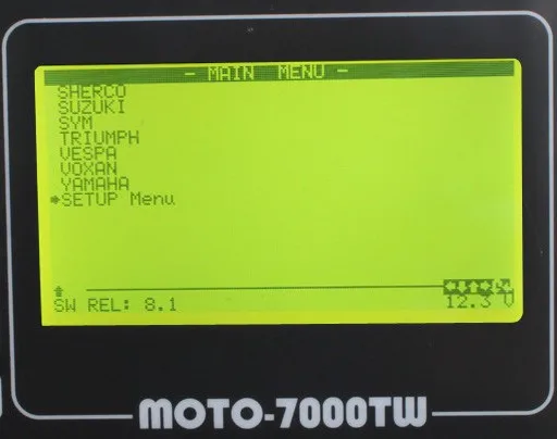 MOTO 7000TW Universal Motorcycle Scan Tool q