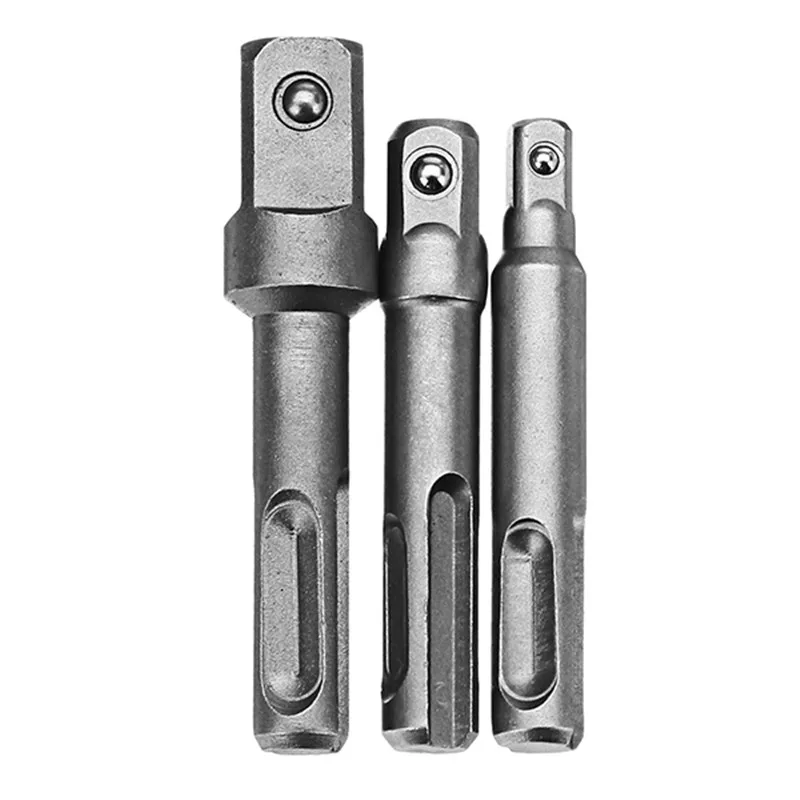 

DANIU 1pc 1/4 3/8 1/2 Inch Sds Socket Nut Impact Driver Adapter Drive Bit Drill Adapter Extension Adapter