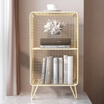 

Floor type Storage Holders & Racks Home Organization Metal small cabinet mini storage locker bookcase bookshelf magazine rack