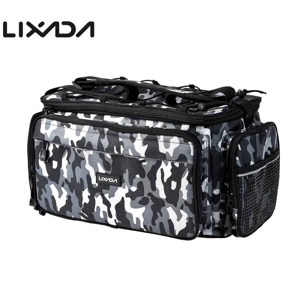 Lixada сумка для рыбалки на открытом воздухе Оксфорд многофункциональная плечо