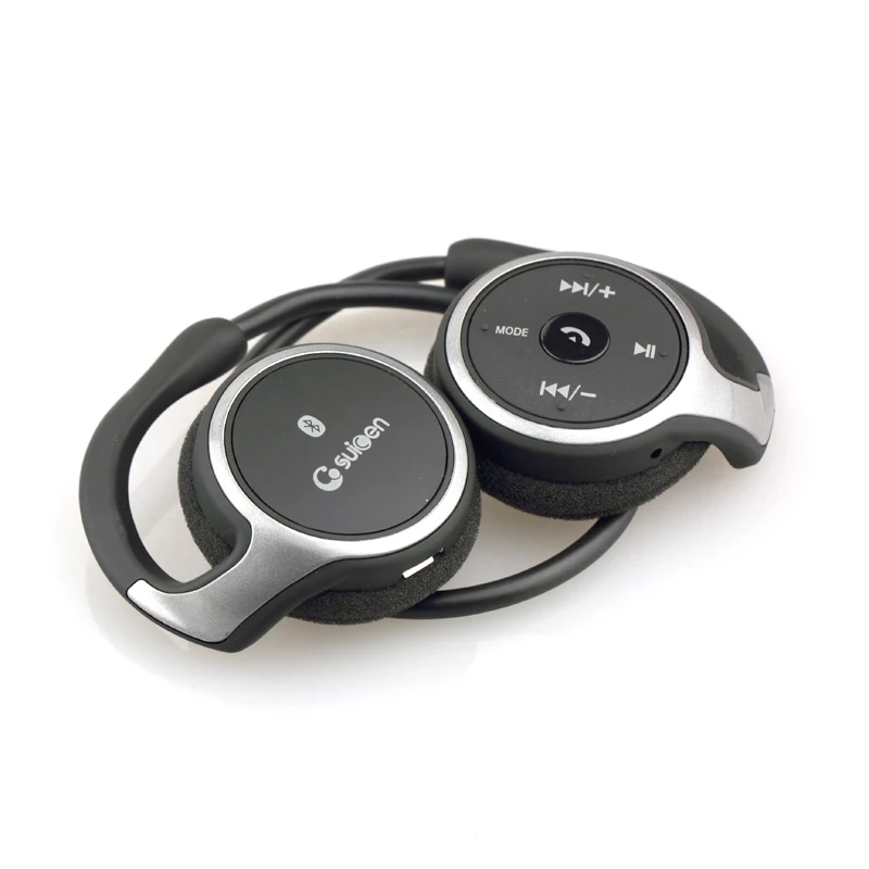 Original Suicen AX 698 L8 Bluetooth Headphone Wireless Jaws Support TF Card FM Radio Portable Neckband