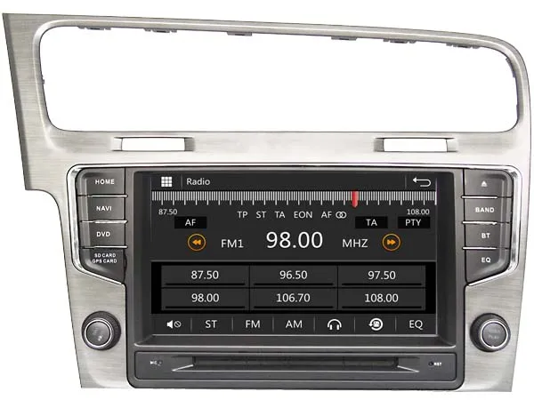 Flash Deal Car DVD GPS mutimedia system for VW Volkswagen  Golf7 MK7 2013 Radio Navi Bluetooth HD Multimedia System 3G WIFI DVR SWC DSP 3