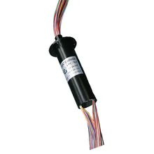 Уникальный дизайн скольжения кольцевой разъем с фланцем компактная капсула электрический интерфейс с Малый вращающий момент и длительный срок службы